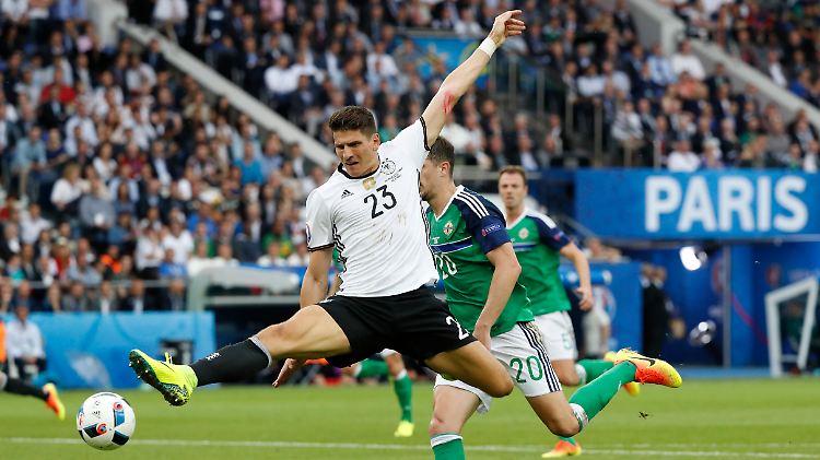 Diese Chance war zwar nicht drin: Trotzdem wurde Mario Gomez zum entscheidenden Mann auf deutscher Seite.