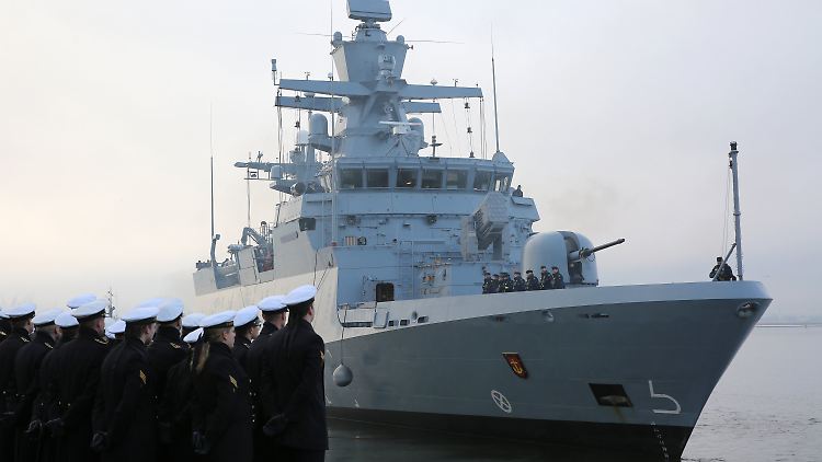 Die "Ludwigshafen am Rhein" ist eine von derzeit fünf deutschen Korvetten und wird unter anderem im Mittelmeer eingesetzt.