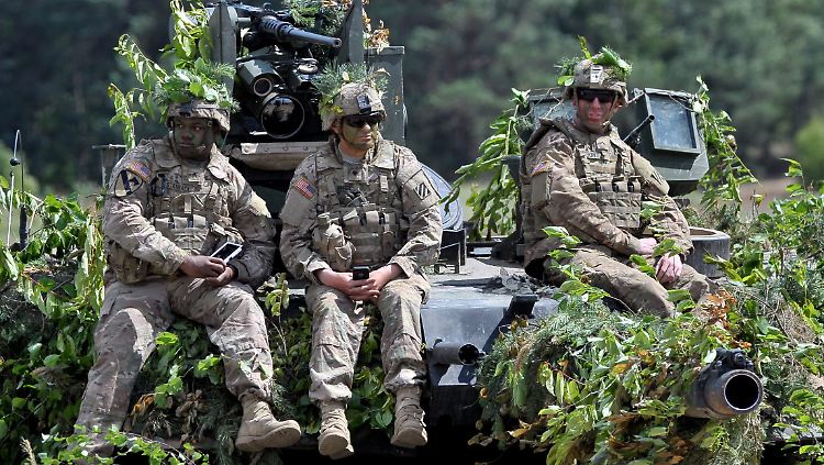US-Soldaten nahmen Mitte Juni am Nato-Manöver "Anakonda-16" teil.