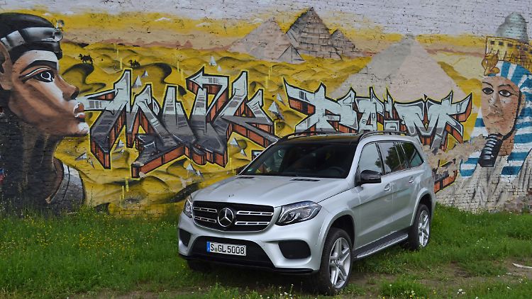 Der Mercedes GLS 500 4Matic ist mit 5,13 Metern Länge einer der größte seiner Klasse.