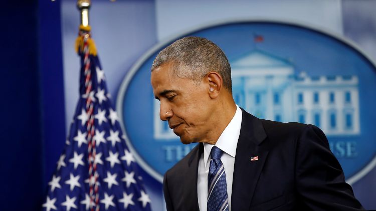 Zeigte sich von der Entscheidung des Obersten Gerichts sichtlich enttäuscht: Barack Obama