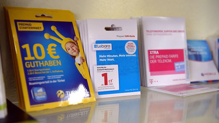 Auch Prepaid-Karten werden für Betrügereien genutzt.