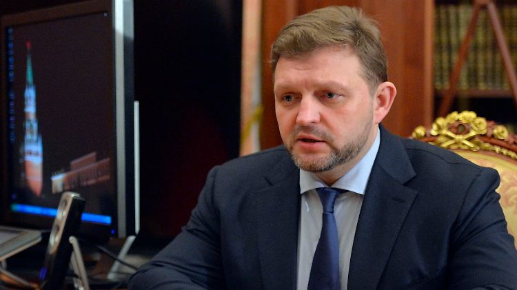 Belych bei einem Treffen mit Russlands Präsidenten Wladimir Putin im Februar diesen Jahres.