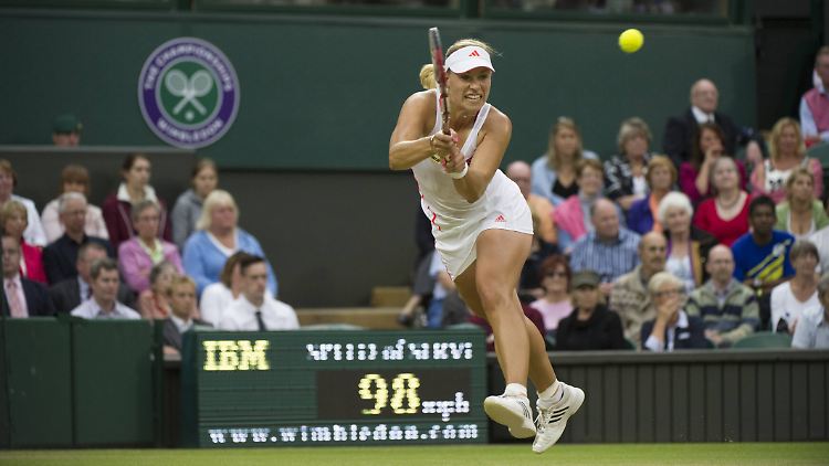 Angelique Kerber rechnet sich in Wimbledon Titelchancen aus.