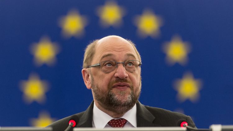 Nicht gut auf David Cameron zu sprechen: EU-Parlamentspräsident Martin Schulz