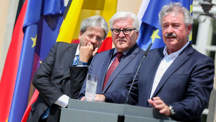 Die Außenminister wollen die neuen Realitäten nicht auf die lange Bank schieben.