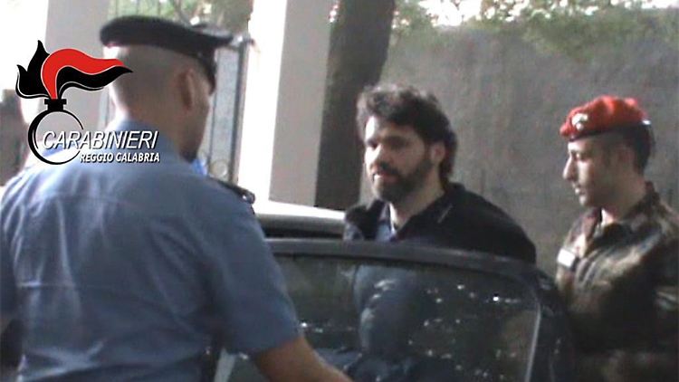 Hat sich bei der Festnahme nicht gewehrt: Mafiosi Ernesto Fazzalari.
