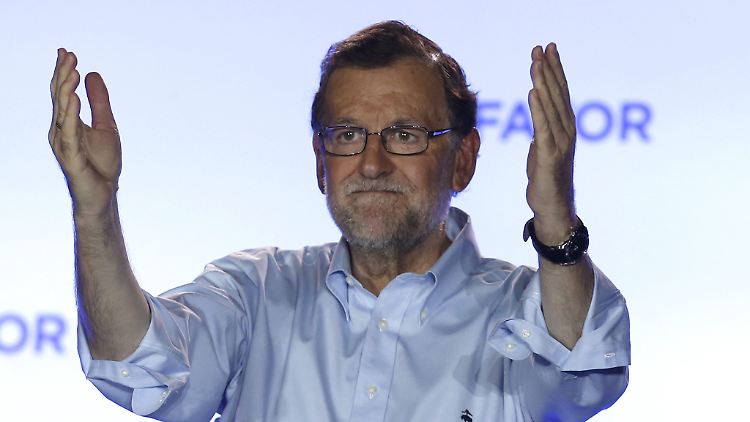 Ging gestärkt aus den Neuwahlen hervor: Ministerpräsident Mariano Rajoy