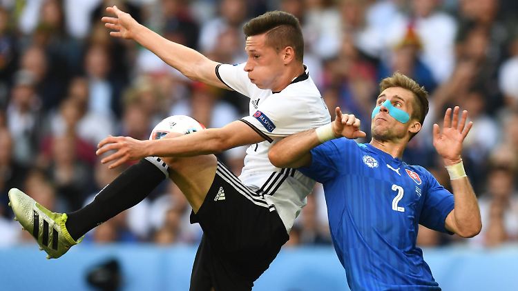 Überraschte gegen die Slowaken mit einer starken Vorstellung: Julian Draxler.