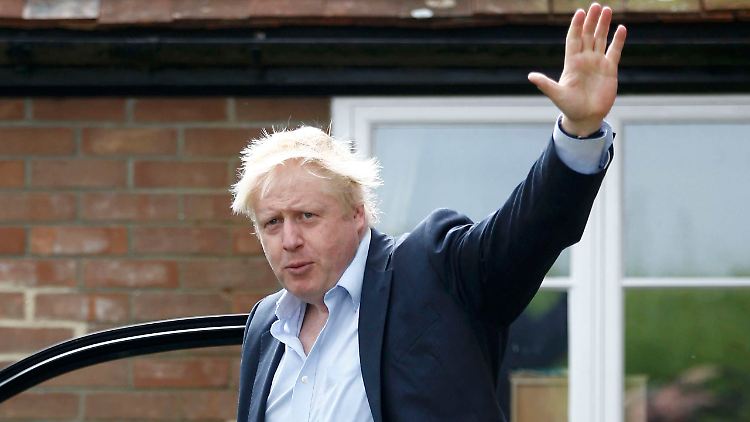 Am Wochenende verkroch sich Johnson in seinem Landhaus.