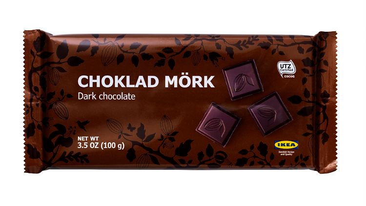 Die Schokolade kostet im Schwedenshop 59 Cent pro Tafel. 