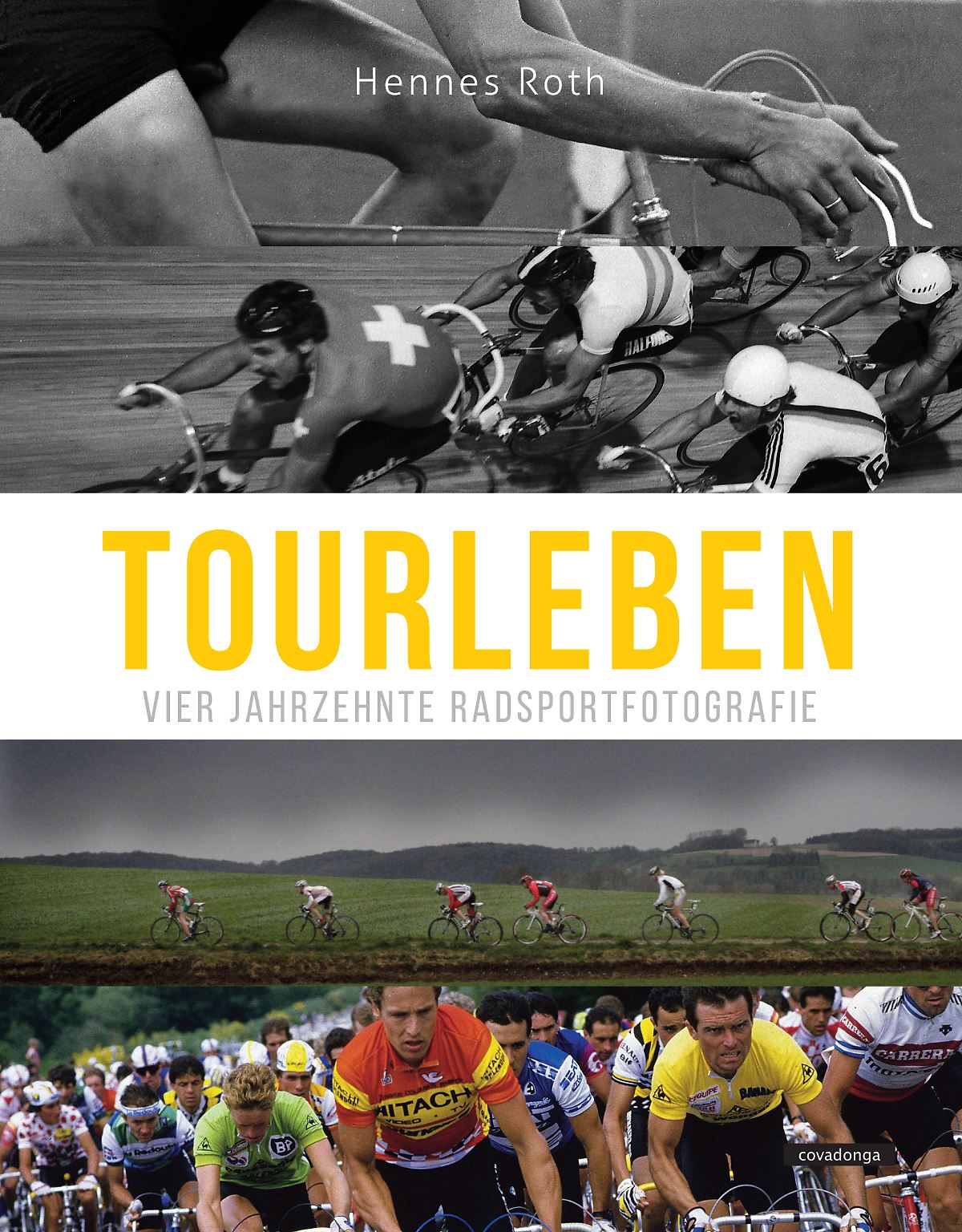 Hennes Roths "Tourleben" sind 590 Bilder auf 350 Seiten - oder rund 2 Kilogramm Leidenschaft für Fotografie und Radsport pur. Was will man als Fan da mehr? Einen kleinen Auszug vielleicht - er folgt: ...