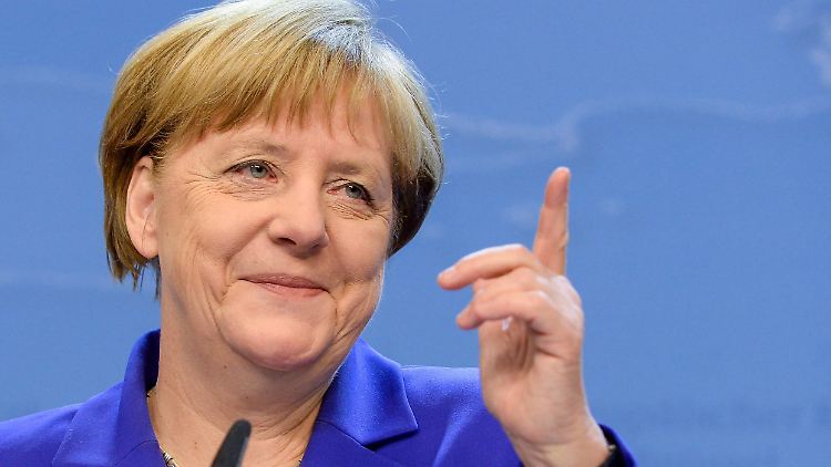 Kanzlerin Angela Merkel will am Lissaboner Vertrag festhalten.