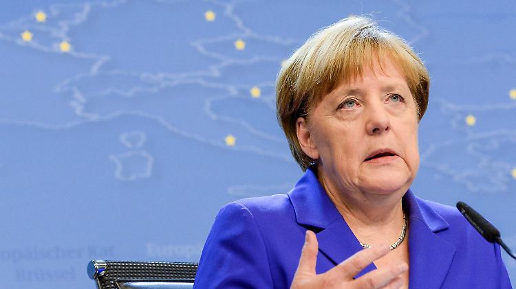 Merkel stellt klar: Das Sparen geht weiter.