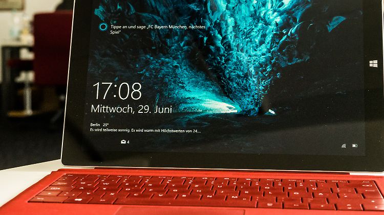 Nach dem "Anniversary Update" hilft Cortana auch im Sperrbildschirm