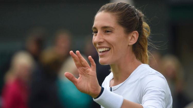 In Runde zwei: Andrea Petkovic.