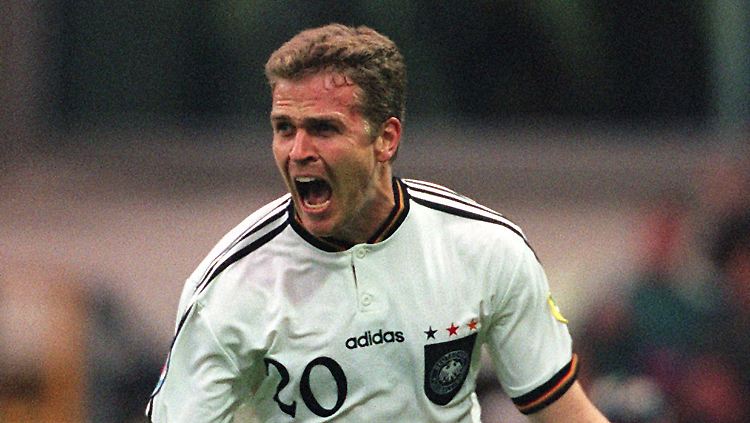 Oliver Bierhoff im Finale von England