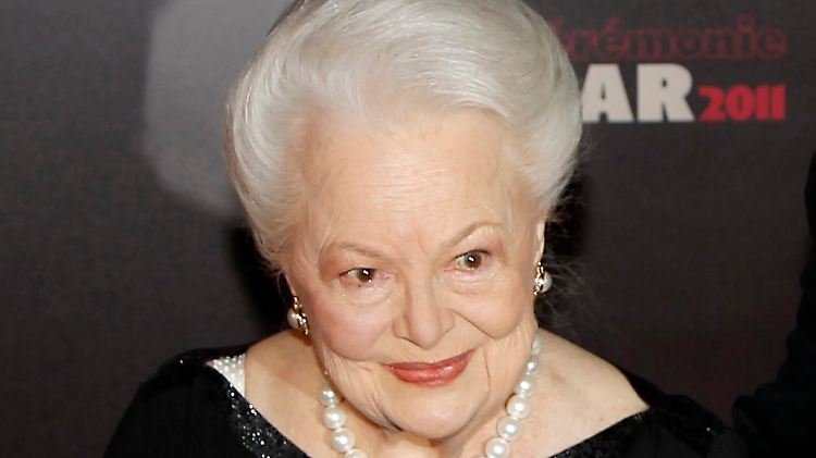 Das Alter sieht man ihr nicht an: Olivia de Havilland mit 95 Jahren.