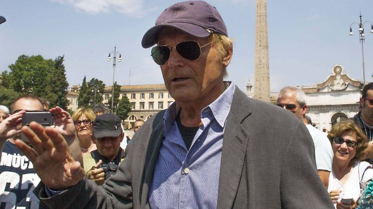 Nahm in Rom Abschied von seinem besten Freund: Terence Hill.