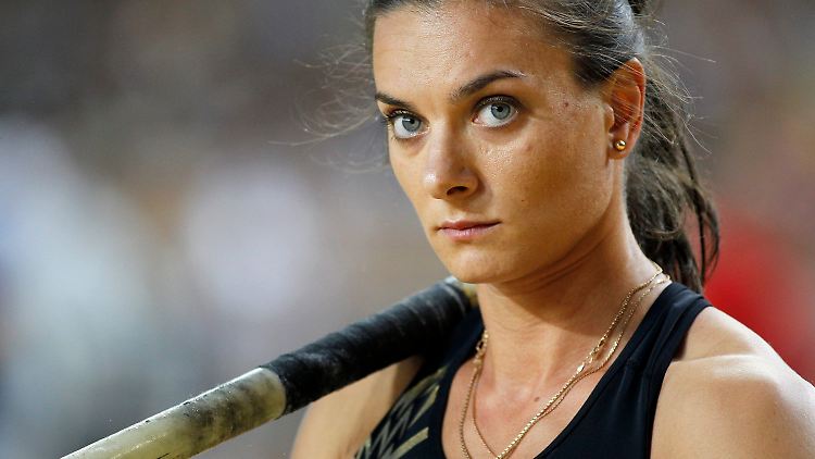 Jelena Issinbajewa zählt zu den russischen Leichtathletik-Weltstars.