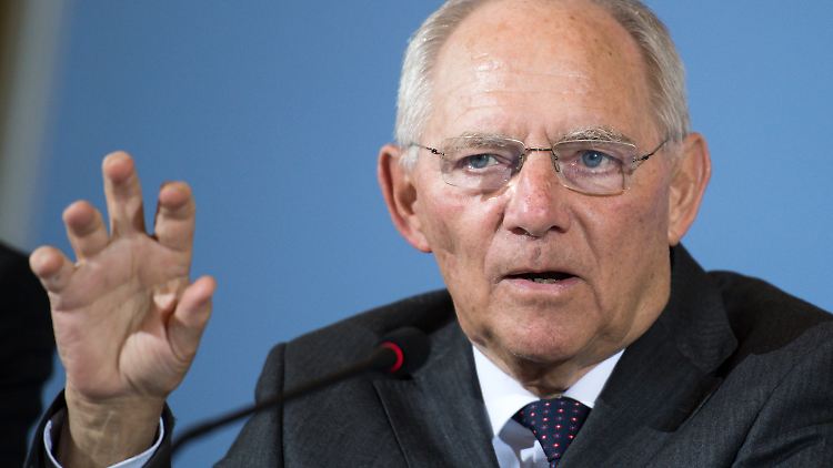Bundesfinanzminister Schäuble besteht weiterhin darauf, keine weiteren Schulden aufzunehmen.