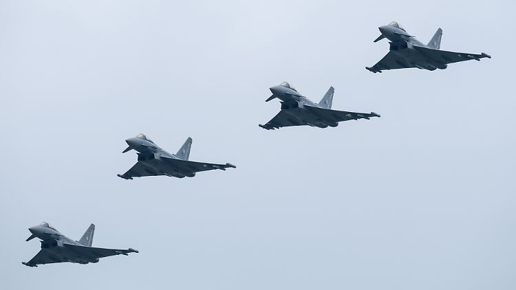 Der Eurofighter muss nun in engen Kurven langsamer fliegen.