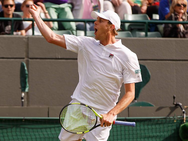 Sam Querrey sorgte für eine der größten Überraschungen in der jüngeren Wimbledon-Geschichte.