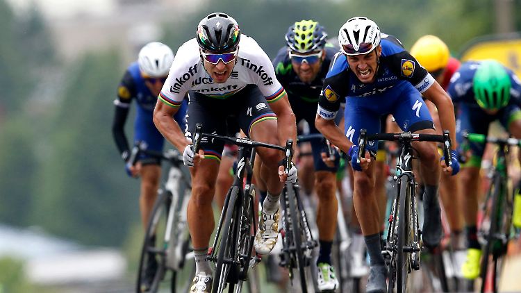 Peter Sagan hatte im Schlussspurt die besten Beine.