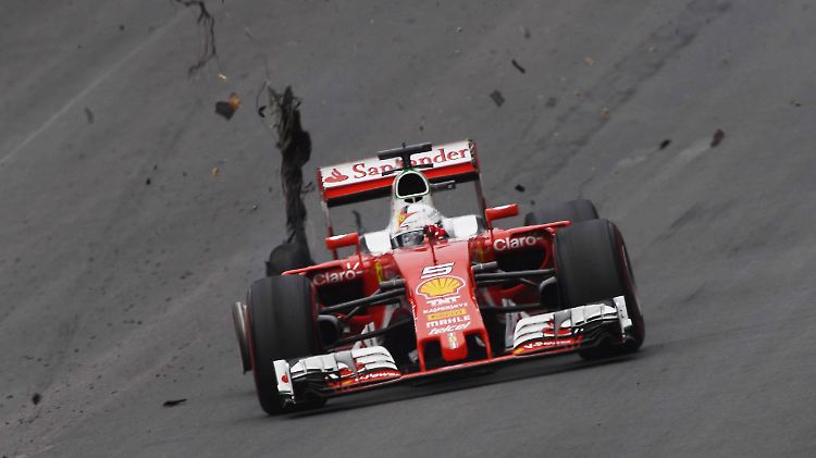 Reifenplatzer stoppt Vettel in Spielberg.