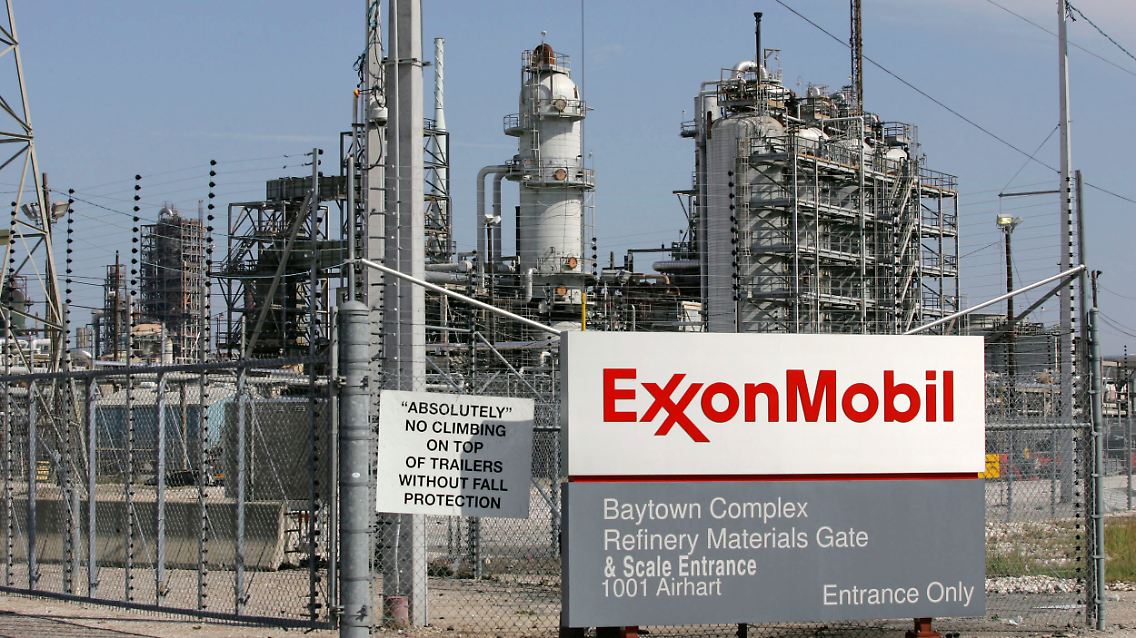 Exxon-Raffinerie in Baytown/Texas.
