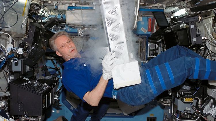 Zehn Jahre ist es her, dass der deutsche Astronaut Thomas Reiter mit der "Discovery" zur ISS startete.