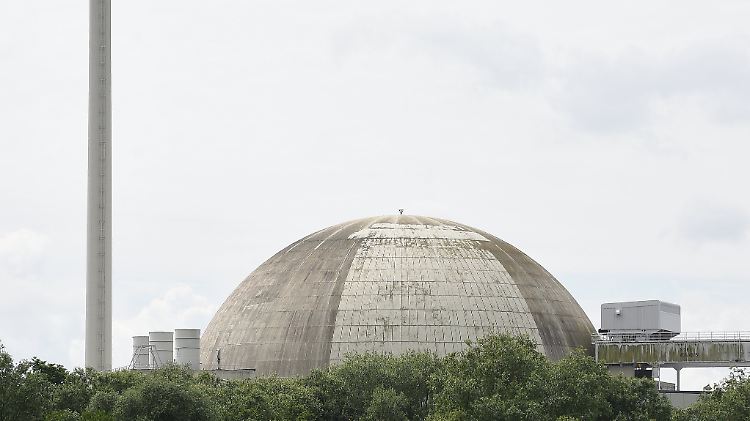 Vom Netz genommen: Atomkraftwerk Unterweser.