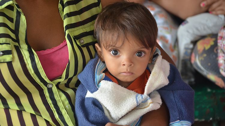 Viele Kinder warten in Venezuela auf eine Behandlung.