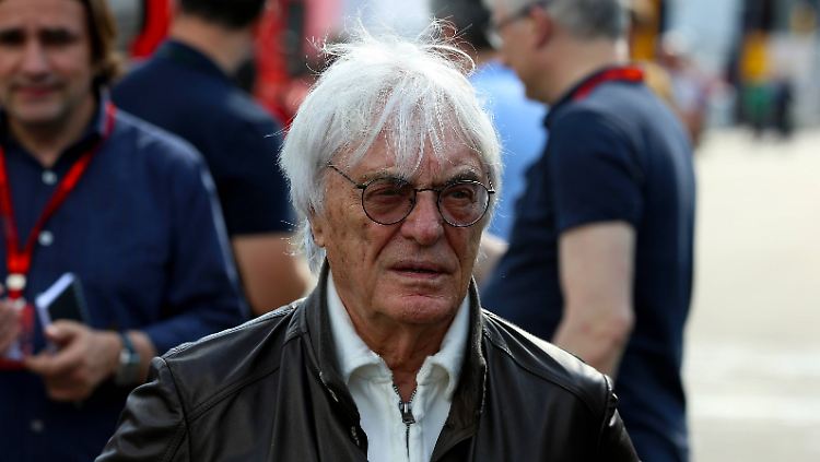 Bernie Ecclestone.