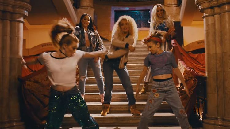Spice Girls reloaded: Szene aus dem Video des "Project Everyone".
