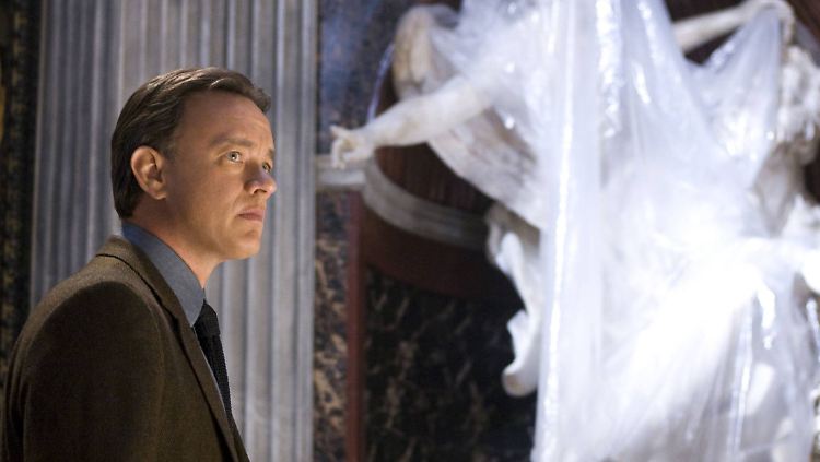 Ein Gegenentwurf zu Forrest Gump: Hanks spielt in den Dan-Brown-Verfilmungen Professor Langdon - hier in "Illuminati".