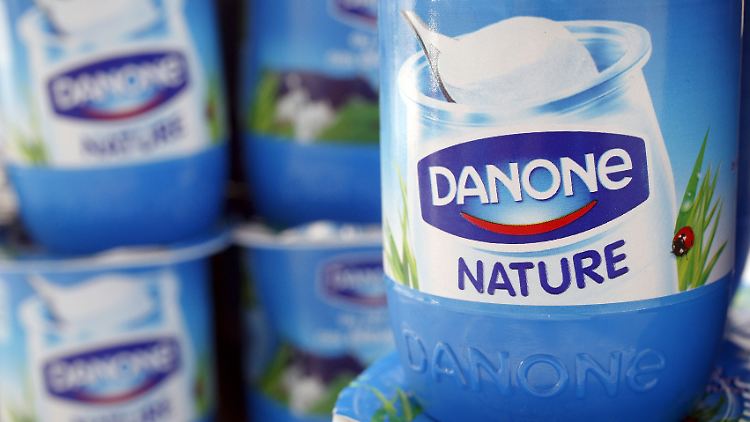 Danone wächst durch den Zukauf deutlich.