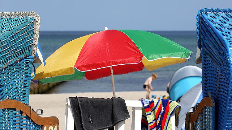 Am Wochenende könnte sich ein Ausflug an den Strand lohnen.