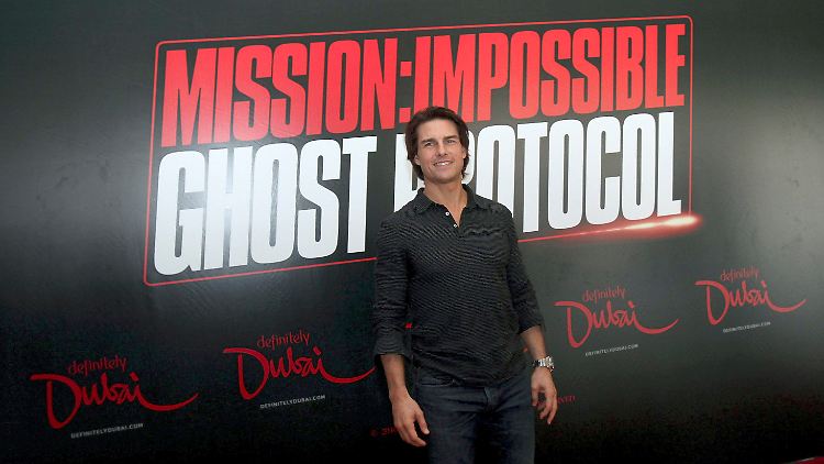 Geht für "Mission: Impossible Ghost Protocol" in Position: Tom Cruise.