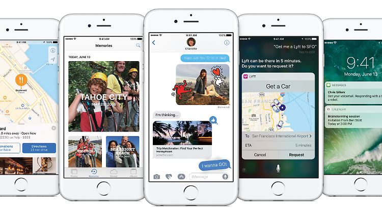 iOS 10 bringt viele Neuheiten aufs iPhone.