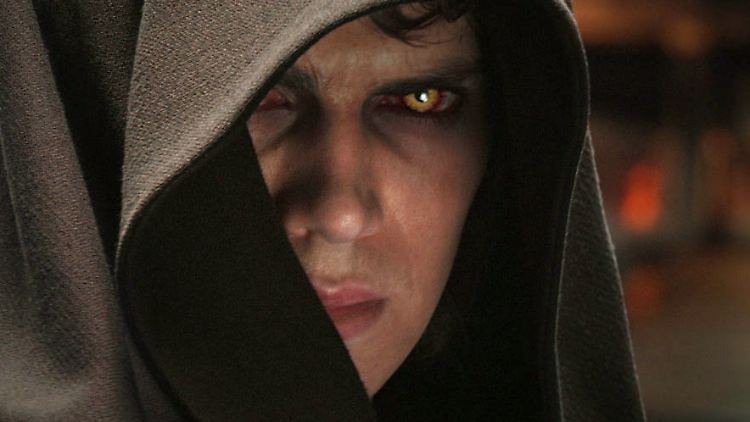 In Episode III der "Star Wars"-Filme wechselt Anakin Skywalker auf die dunkle Seite der Macht.
