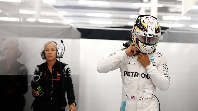 Lewis Hamilton war in den ersten beiden Silverstone-Trainings eine Klasse für sich.