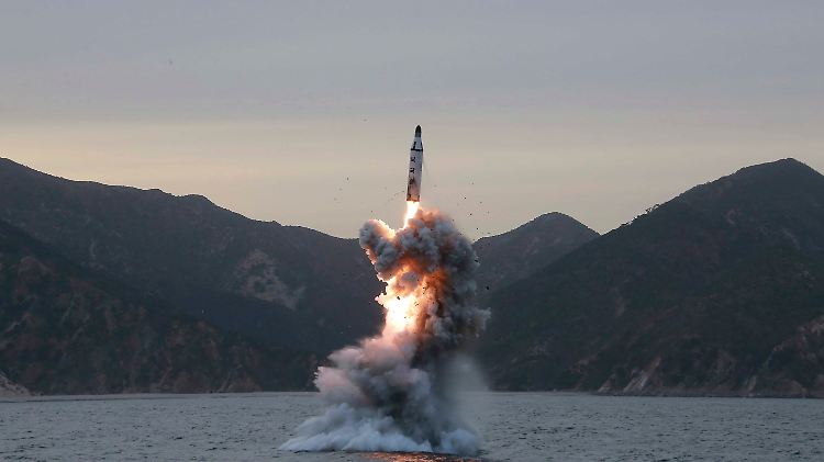 Der Raketentest soll nach südkoreanischen Angaben fehlgeschlagen sein.