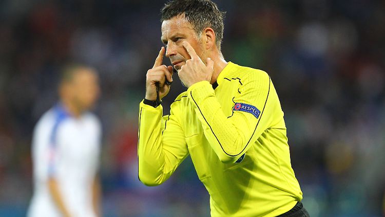 Der englische Verband wollte Mark Clattenburg gar nicht zur EM schicken. Nun pfeift er das Endspiel.