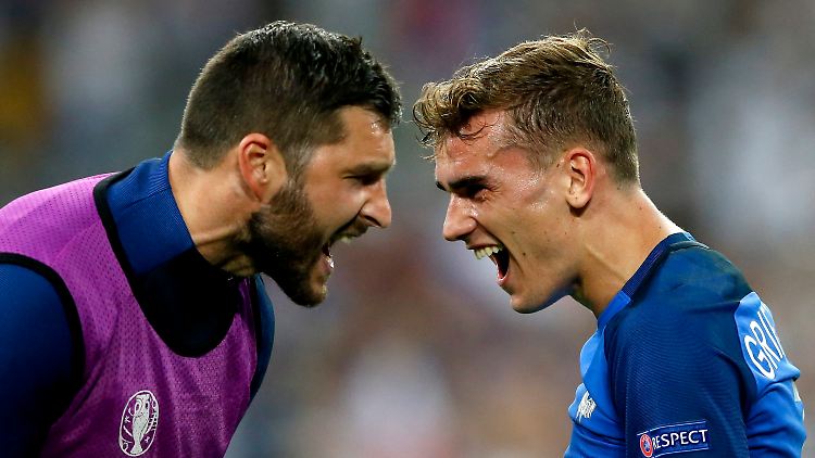 Andre-Pierre Gignac und Antoine Griezmann