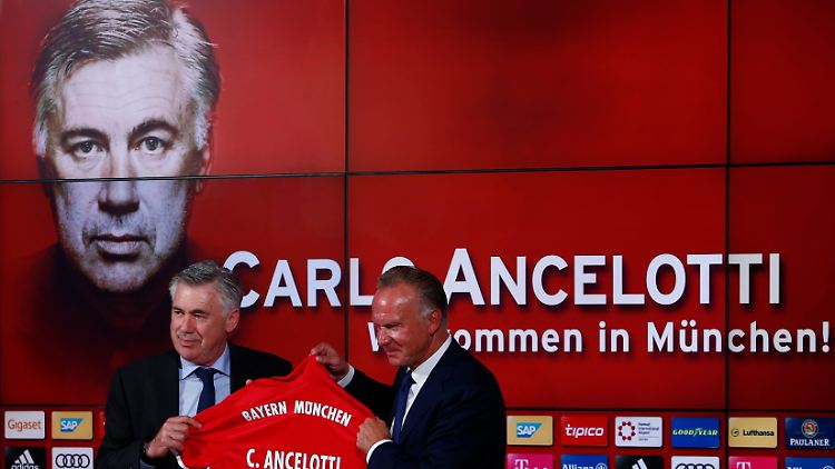 Bayern-Boss Rummenigge:  "Carlo ist der richtige Trainer zur richtigen Zeit am richtigen Ort."