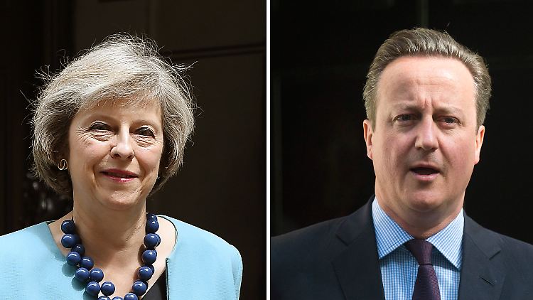 May wird überraschend schnell den Posten Camerons übernehmen.