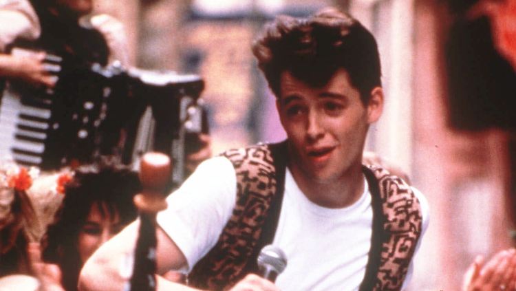Broderick 1986 als Ferris Bueller.