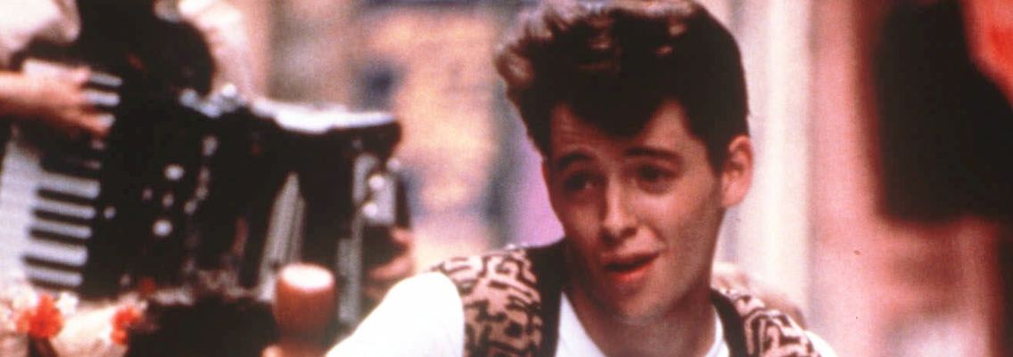Broderick 1986 als Ferris Bueller.