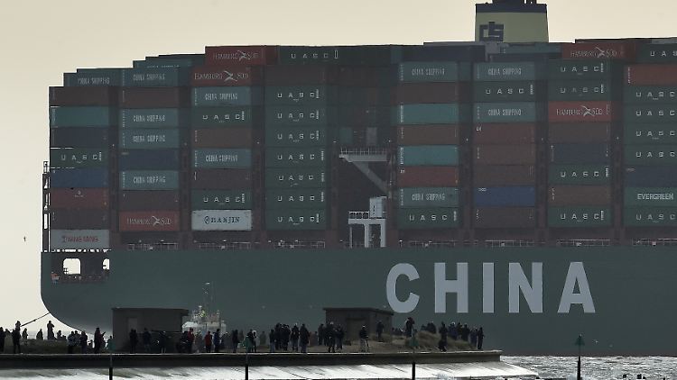 Chinas Exporte stottern